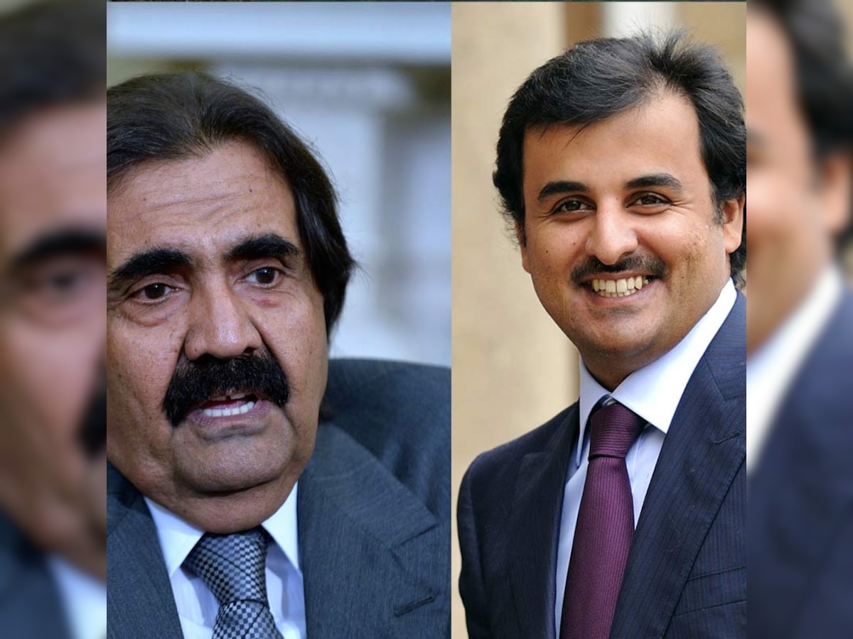 Qatar emir Sheikh Hamad bin Khalifa al-Thani announces transfer of power to his son Crown Prince Sheikh Tamim