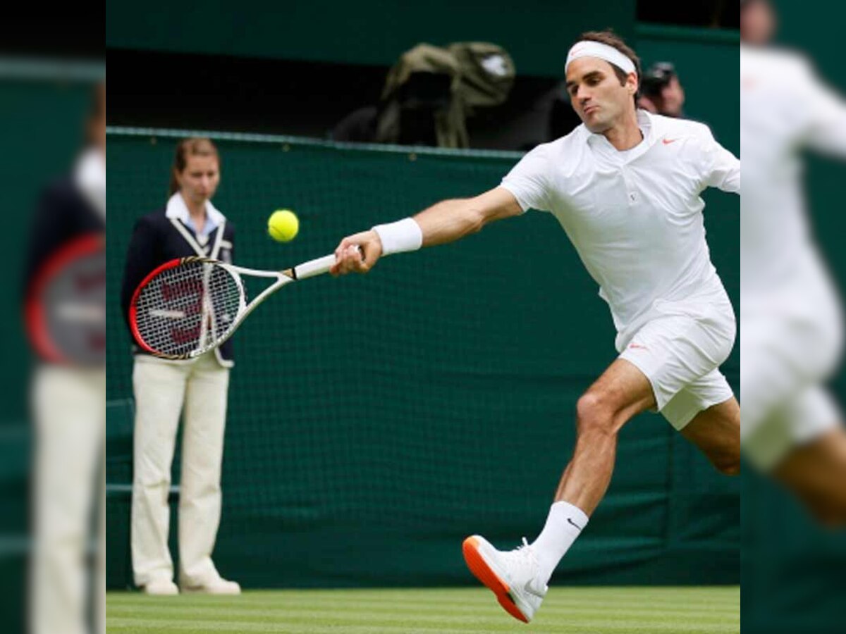 Wimbledon: Roger Federer banned from wearing orange-soled training shoes due to 'all-white' rule