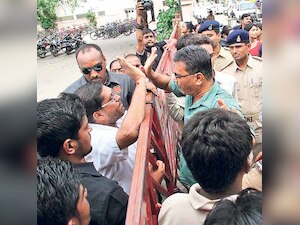 Protests spill over on to Day II