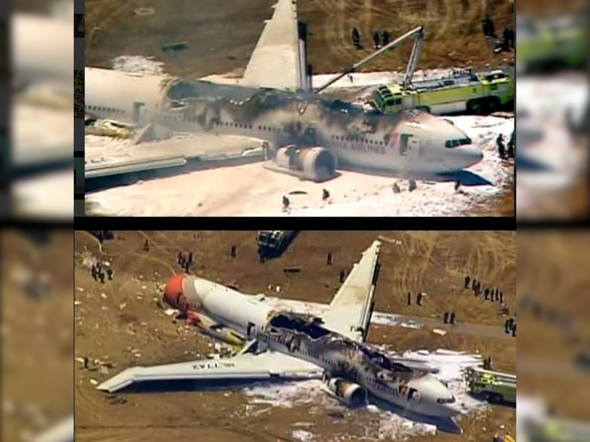 Asiana Airlines Boeing 777 crash lands at San Francisco airport: 2 killed, several injured