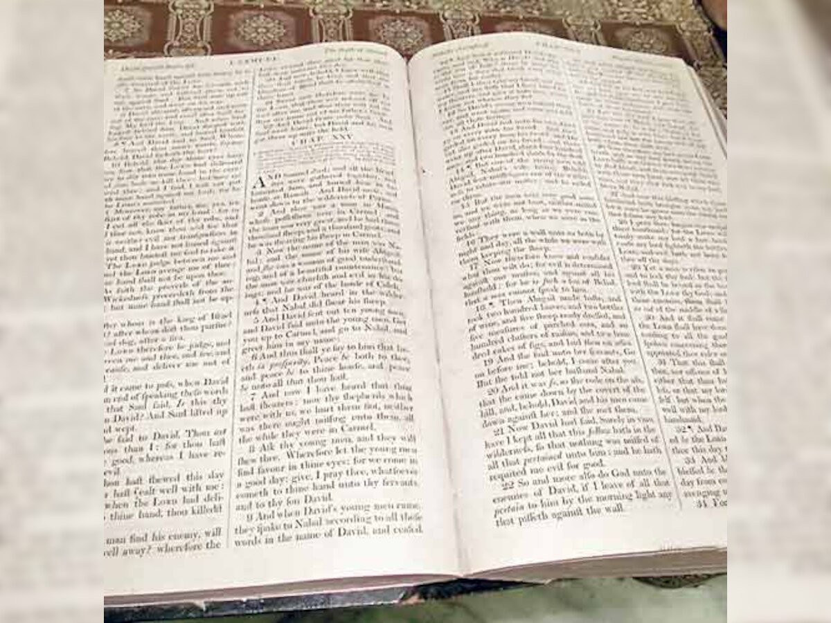 Surat's 300-year-old Bible: Preserved, Intact, Unknown