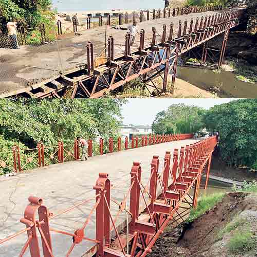 Dandi Bridge Makeover for Dandi bridge after AMC restores structure