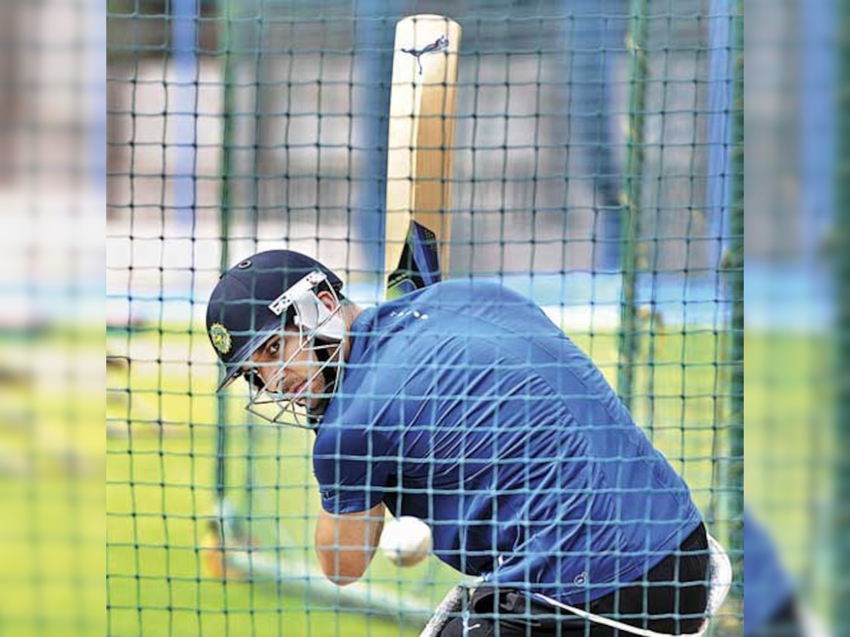 Yuvi sweats it out at National Cricket Academy