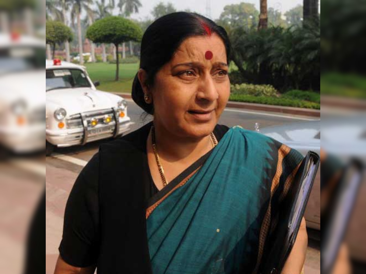 Nobody is upset, says Sushma Swaraj after meeting LK Advani