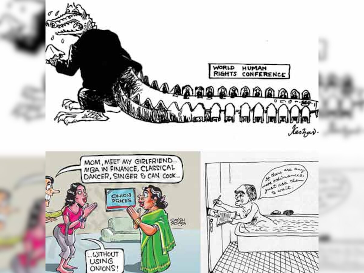 Who killed the political cartoon?