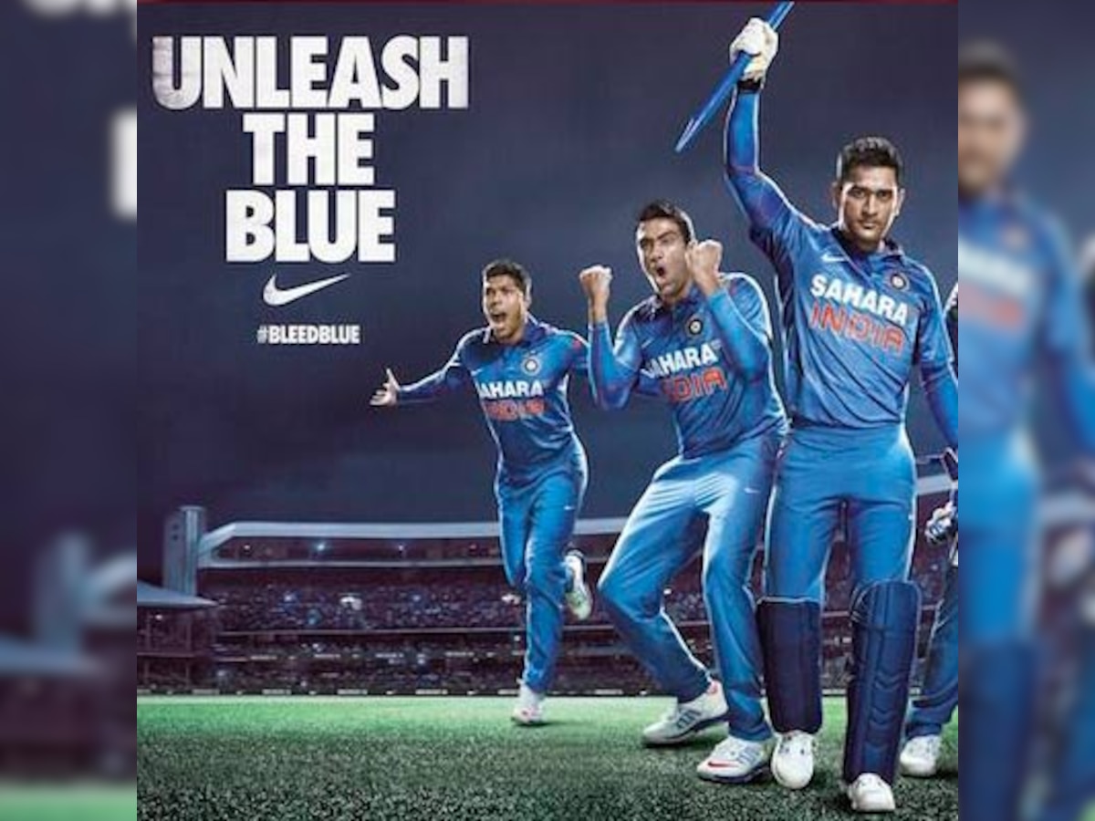 The blue unleashed on Twitter as Team India's new jersey's are unveiled by Umesh Yadav, R Ashwin