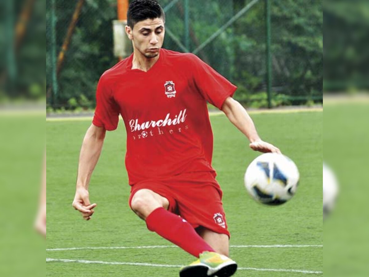 Syrian football striker Amad Ahmad Al Kaddour urges Indians to pray for the safety of his family back home