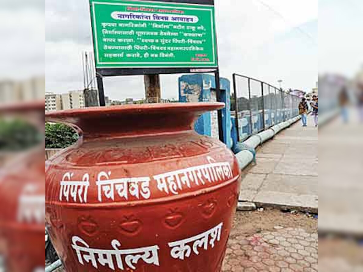 Kalewadi river bridge fenced to curb pollution, suicides