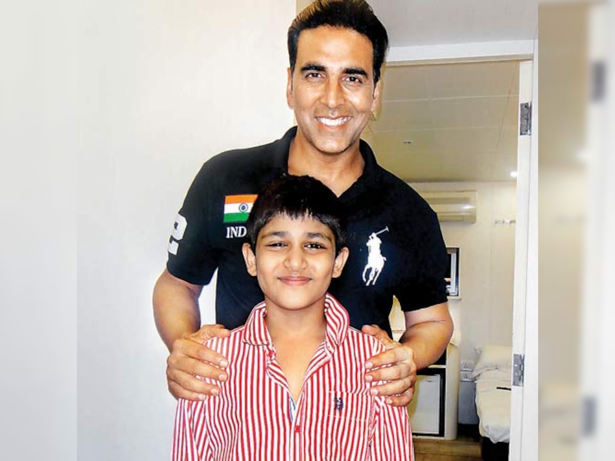 Akshay Kumar makes TV actor Manish Goel's son's wish come true