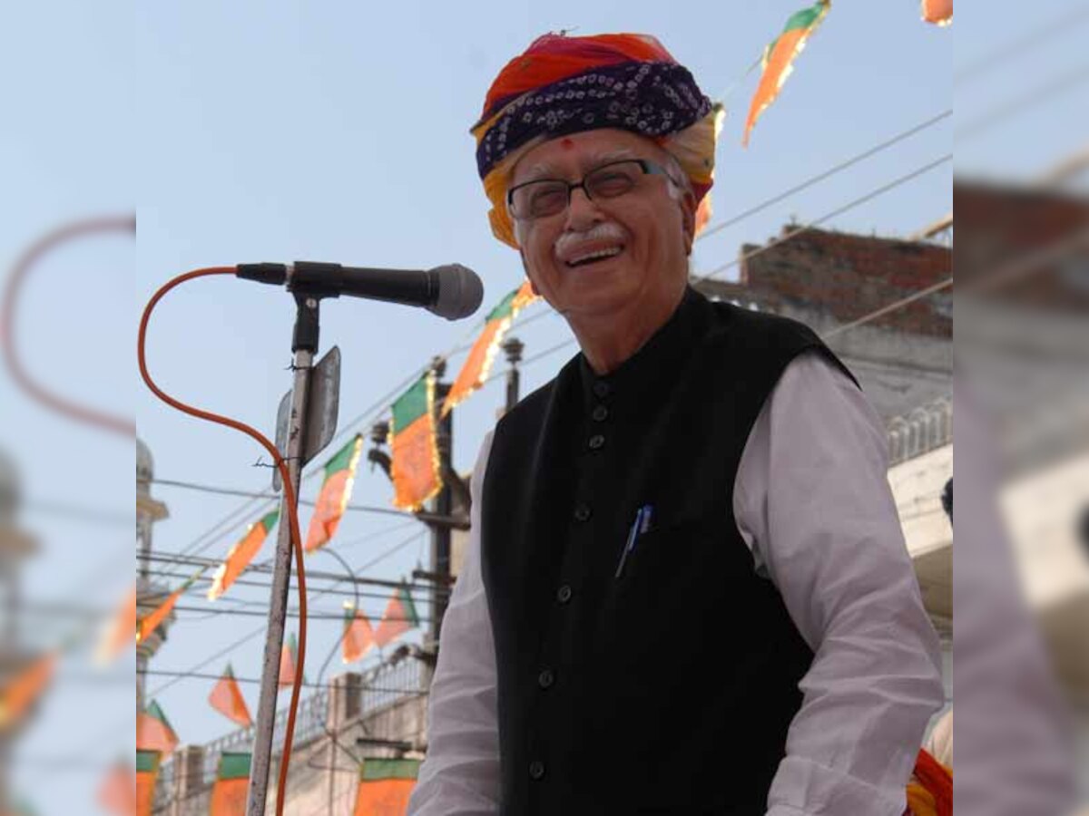 BJP will give India a stable govt, claims LK Advani