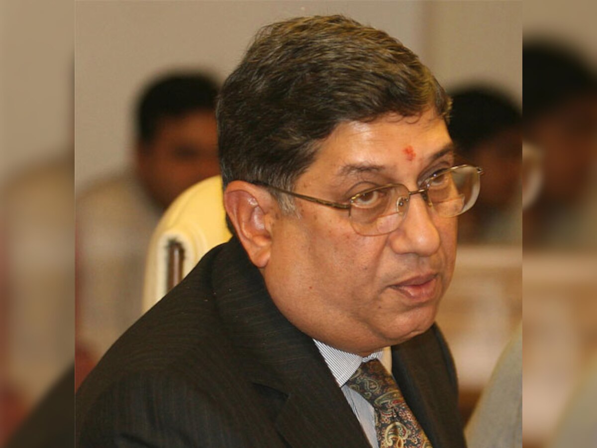 N Srinivasan elected unopposed as BCCI president for third year