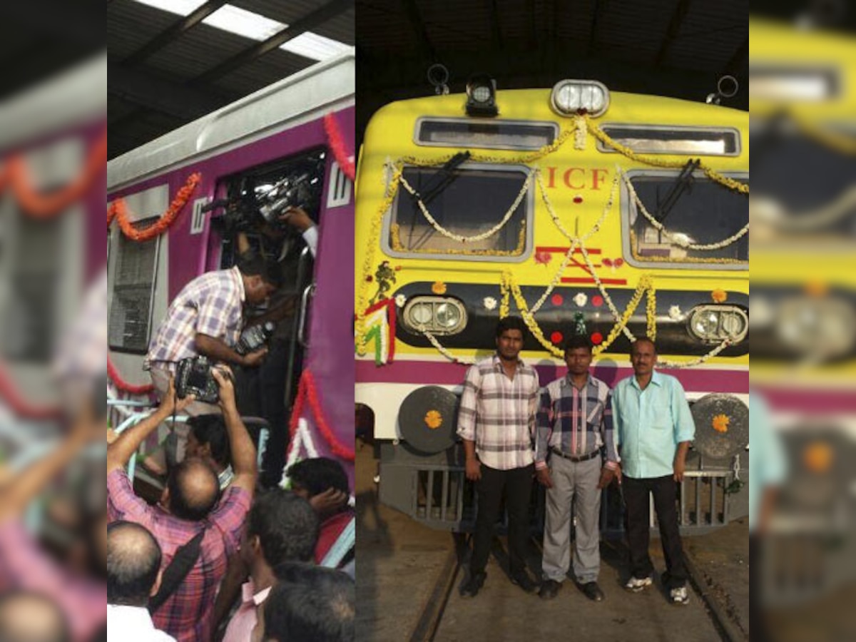 First look: From purple to pink - Mumbai set to get new local trains