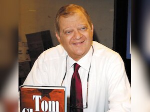 Spy-fiction author Tom Clancy dies at 66
