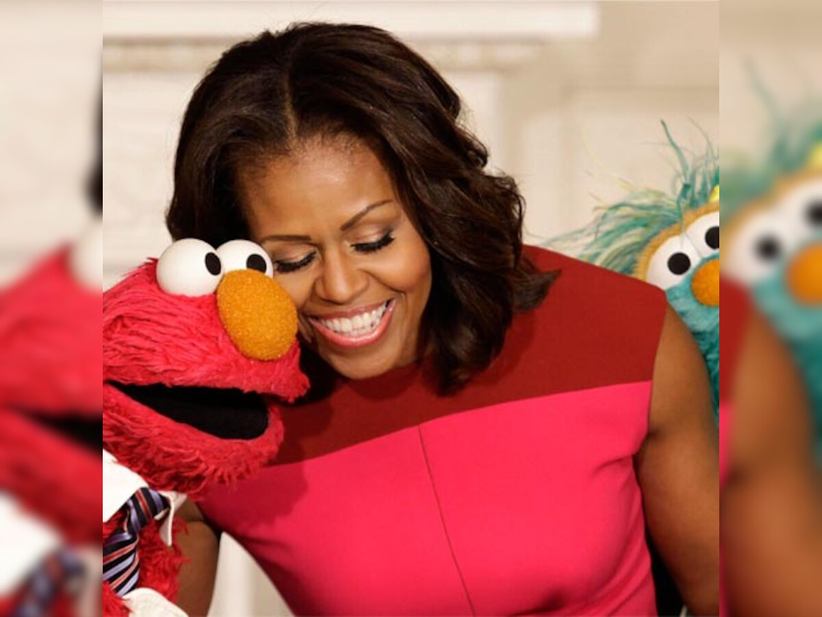 Michelle Obama announces Sesame Street characters to market vegetables