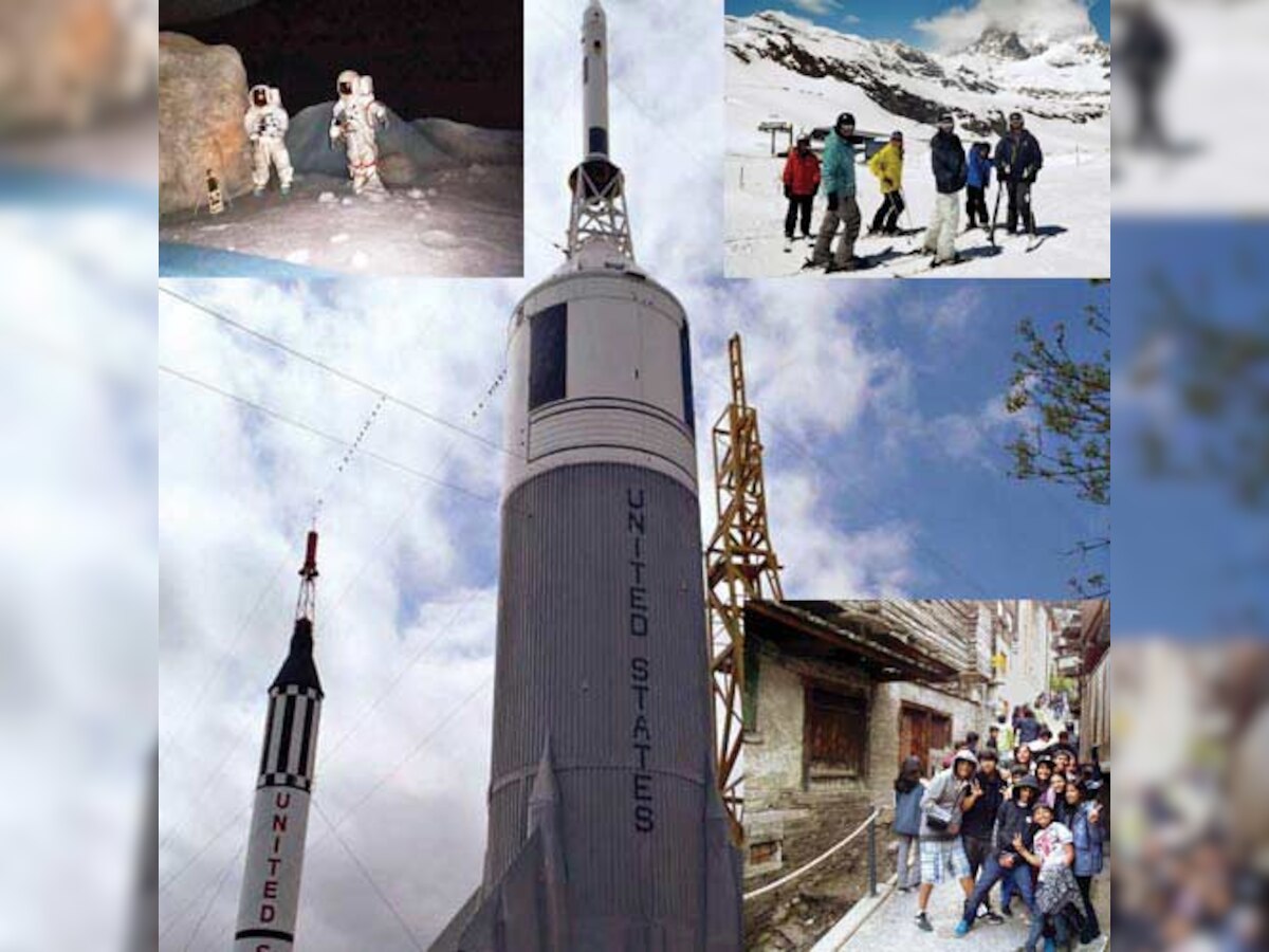 Today, school excursions are about NASA camps or to the Swiss Alps