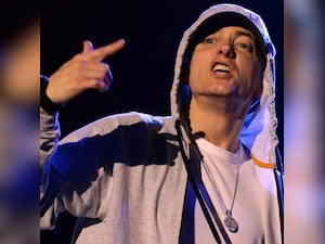 Rapper Eminem takes home Artist of Year YouTube Music Award