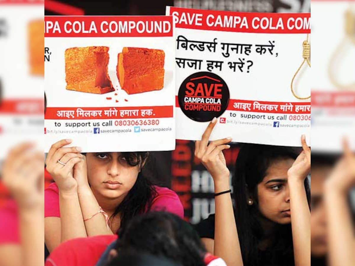 Do-or-die battle for Campa Cola residents