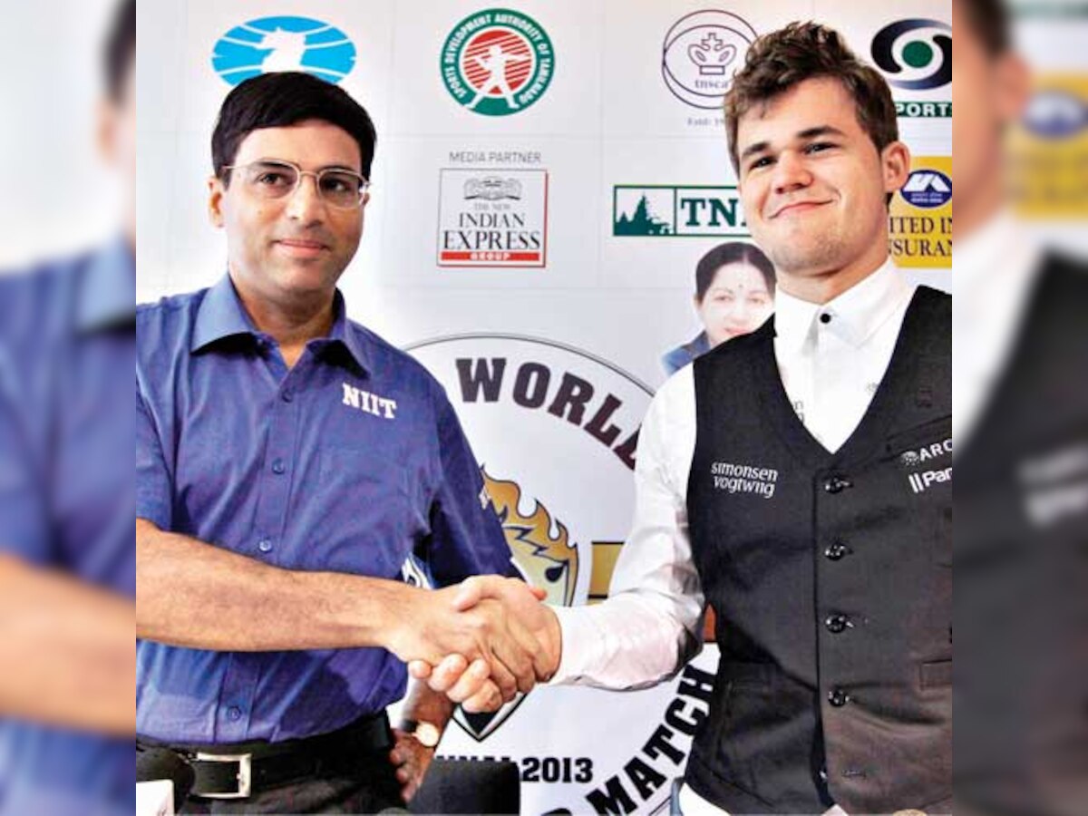 Viswanathan Anand to start with black pieces