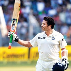 Sachin Tendulkar scores 74 in what is most likely his last innings in international cricket