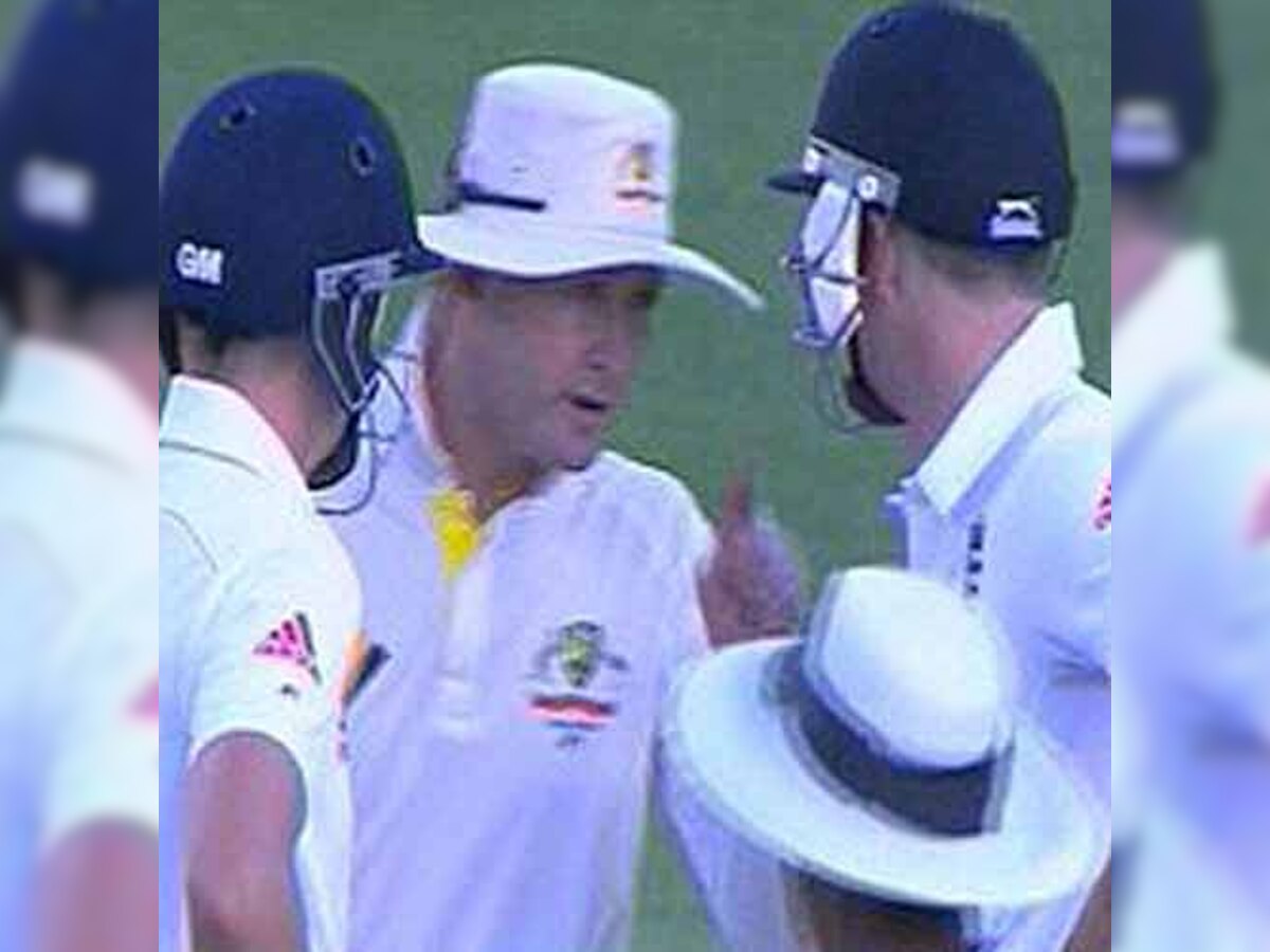 Michael Clarke's verbal war with James Anderson takes centre stage as Australia win first Ashes Test