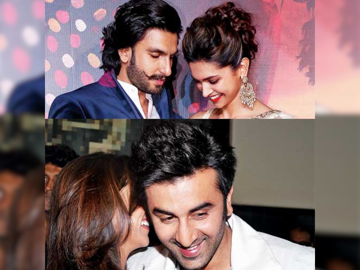 It's Ranveer Singh vs Ranbir Kapoor for Deepika Padukone