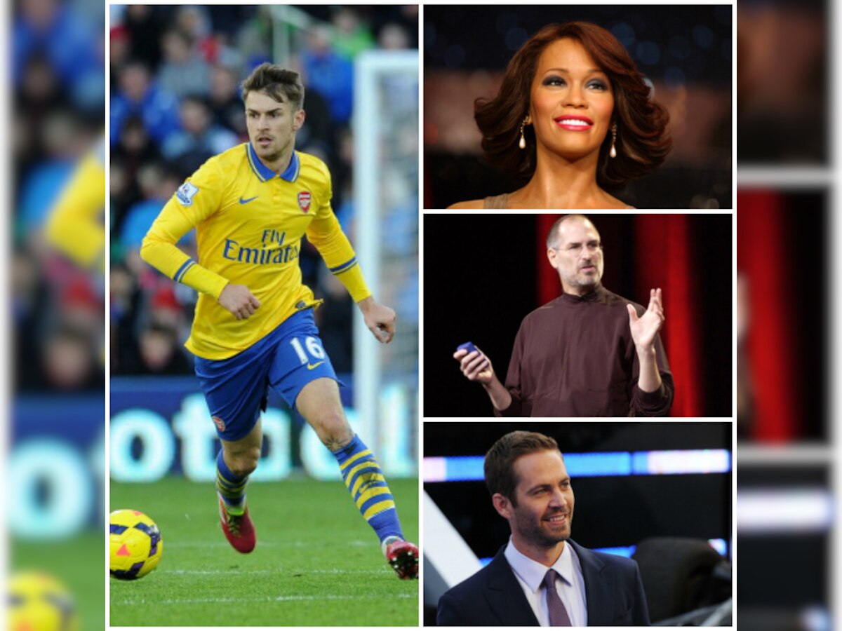 Paul Walker joins Whitney Houston, Steve Jobs as the latest victim to fall under the curse of Arsenal's Aaron Ramsey