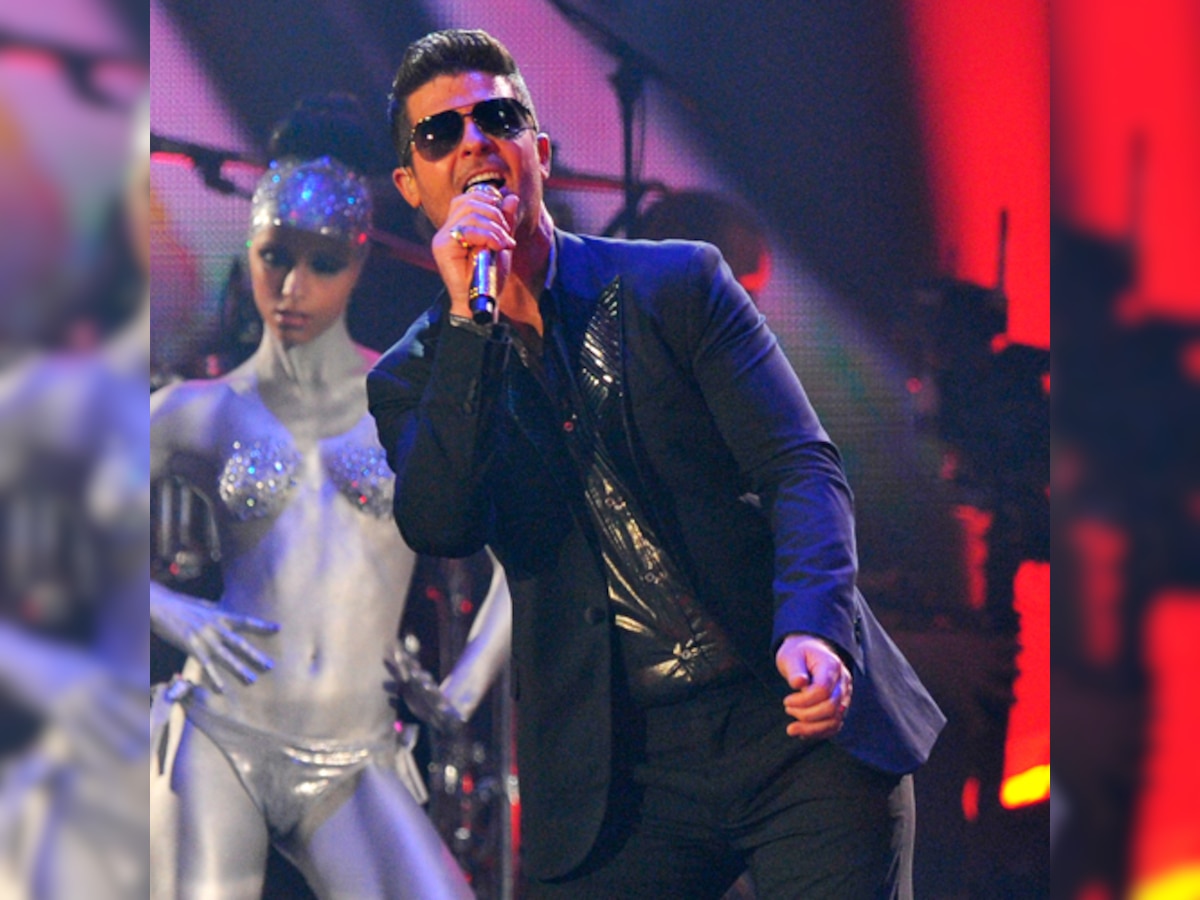 Robin Thicke's 'Blurred Lines' becomes best-selling UK single in 2013 so far