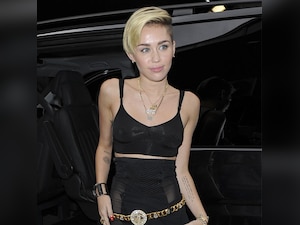 Miley Cyrus flashes her breasts for documentary 'Free the Nipple'