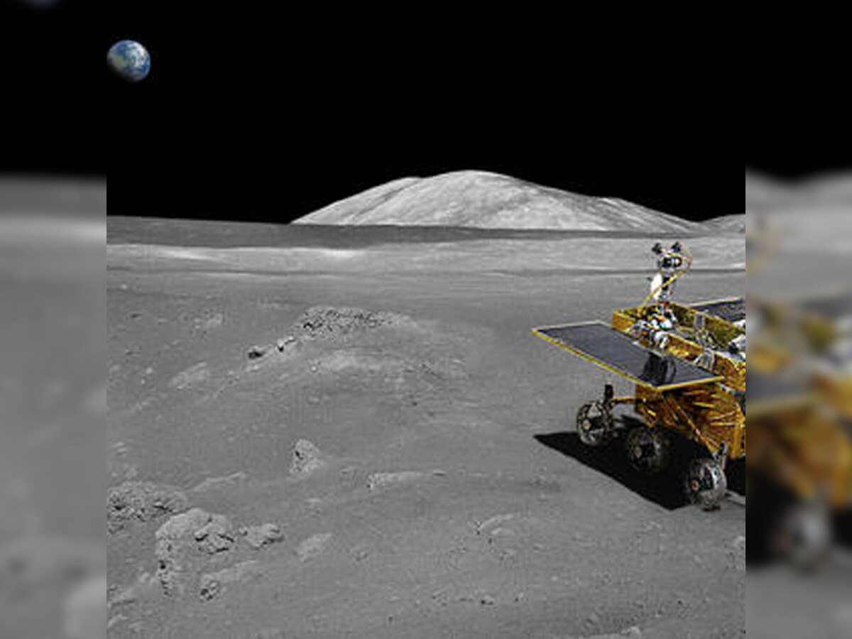 China's first lunar rover Jade Rabbit sends back photos from moon