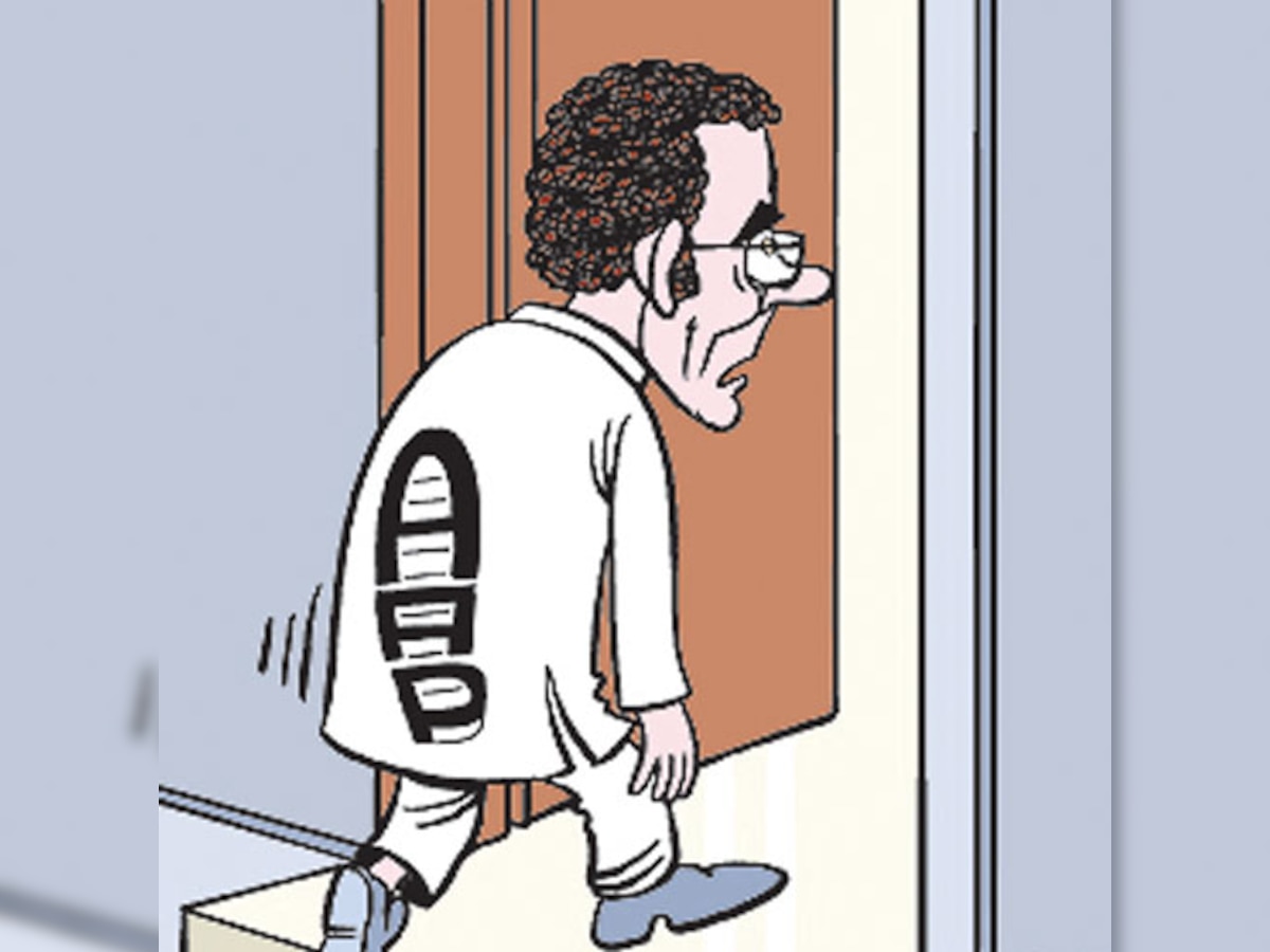 Twitter loses its sense of humour for a short spell, deletes works lampooning Rahul Gandhi, Kapil Sibal by dna cartoonist Manjul