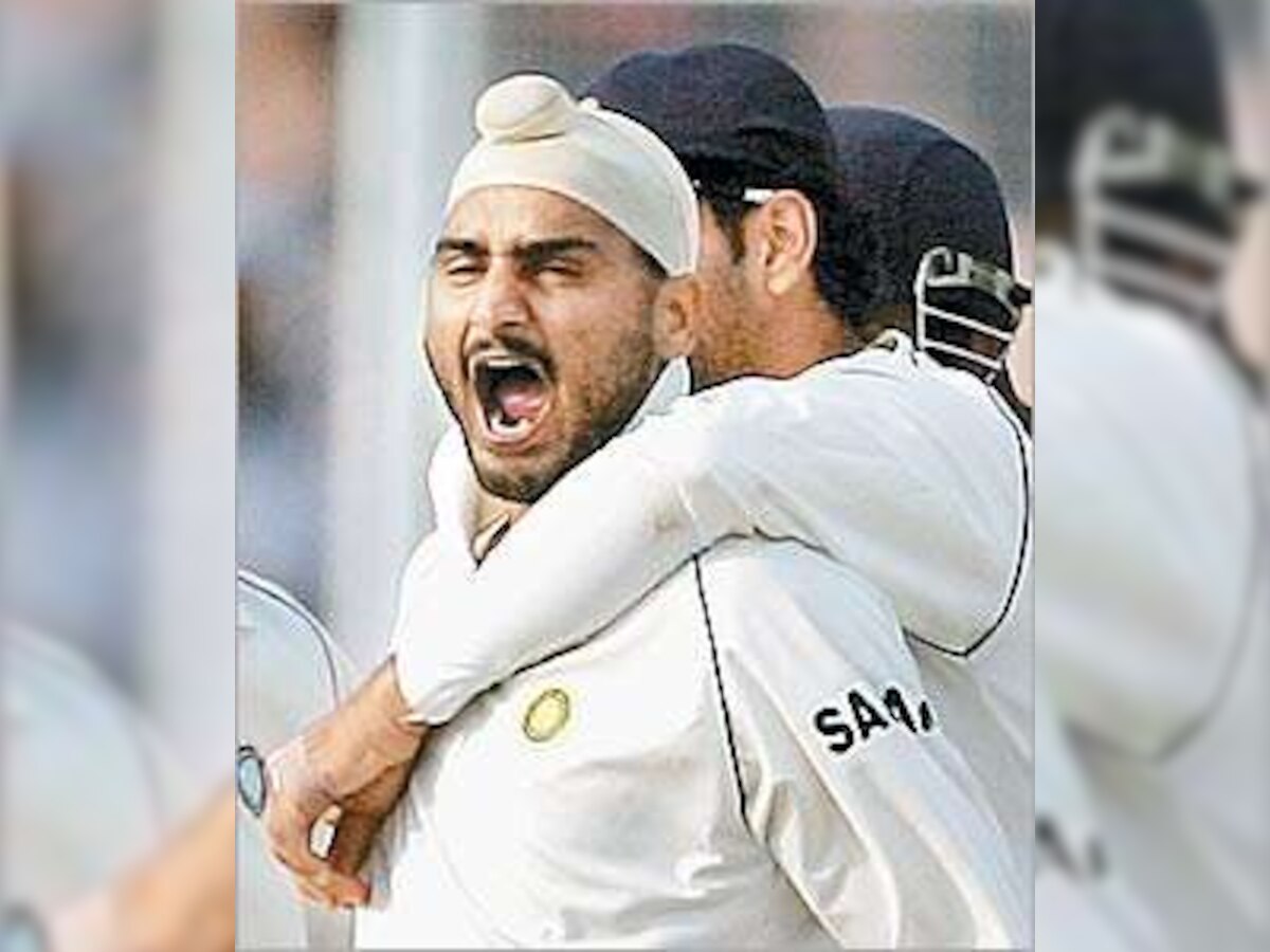 Harbhajan changes 'patka' for better luck