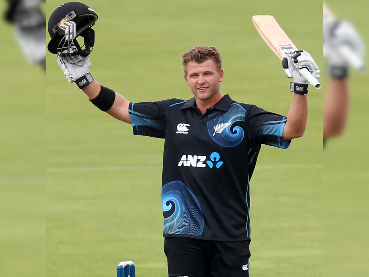 New Zealand's Corey Anderson scores fastest international century