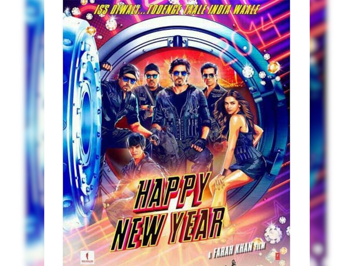 First poster of Shah Rukh Khan starrer 'Happy New Year' released