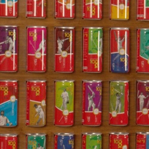 Sachin Tendulkar special 100 Coca-Cola cans limited edition set