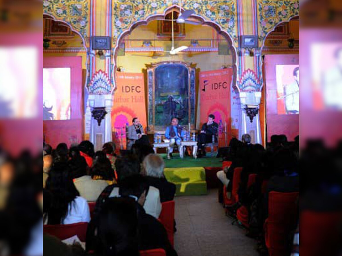 Musical stage at Jaipur Literature Festival