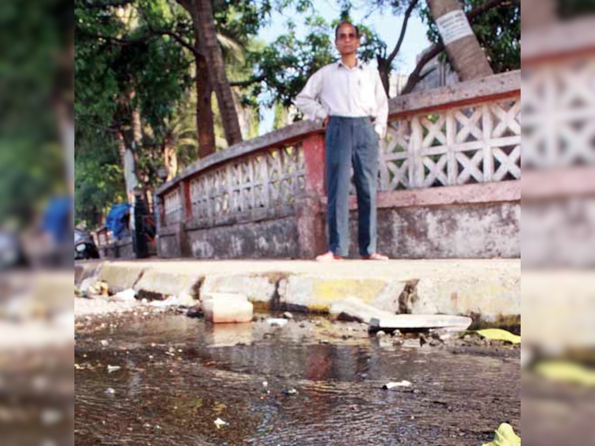 Stagnant water irks residents in Navi Mumbai