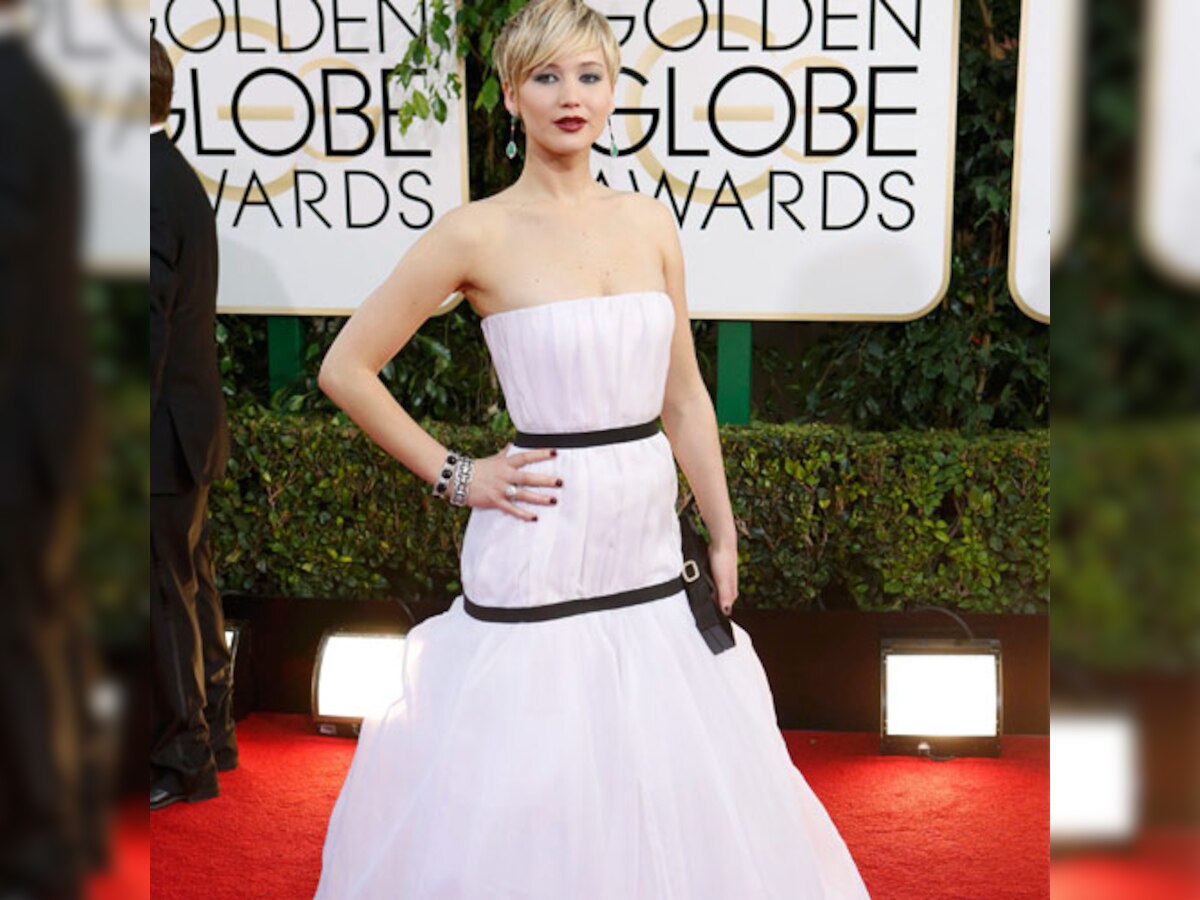 Jennifer Lawrence's Golden Globe dress turns into internet meme