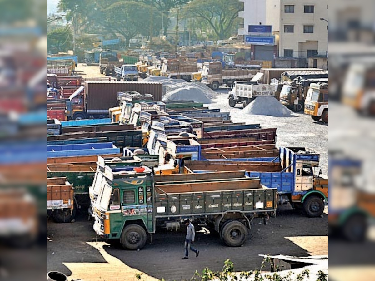 Bangalore: Sand truckers' strike may continue for another week