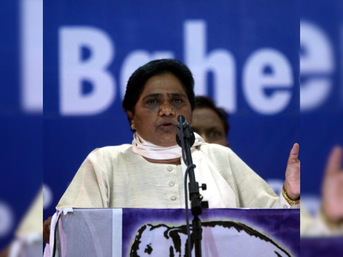 Ignoring riot victims Mulayam Singh Yadav, Akhilesh Yadav revelling: Mayawati