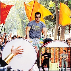 Salman Khan's dashing entry on the sets of Dance India Dance