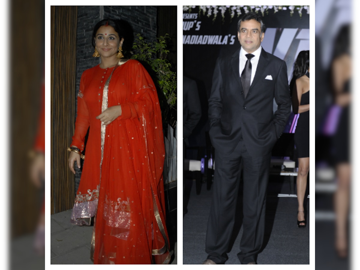 Vidya Balan, Paresh Rawal get Padma Shri