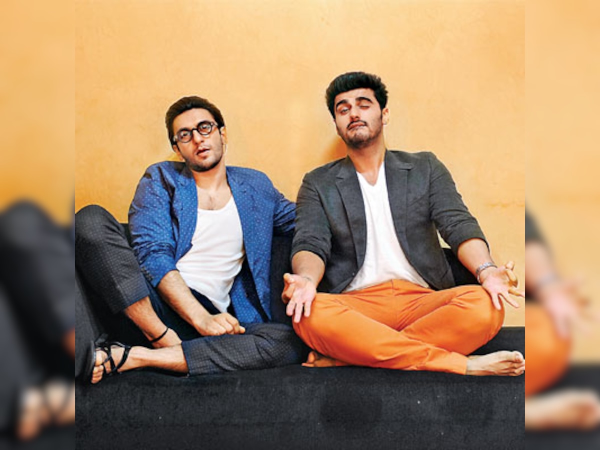 Buddy bonding for Arjun Kapoor and Ranveer Singh