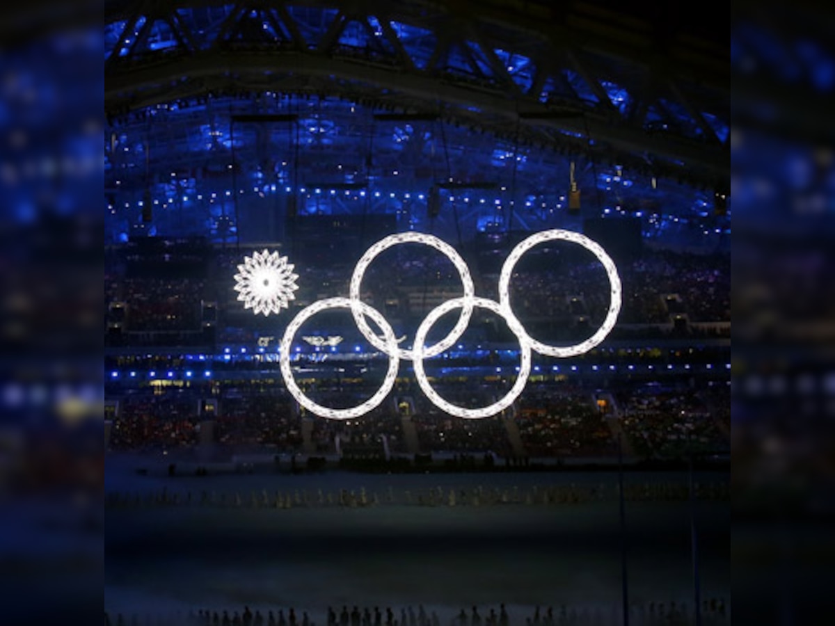 Russian TV covers up 'Olympic rings' malfunction at Sochi using 'pre-recorded footage'