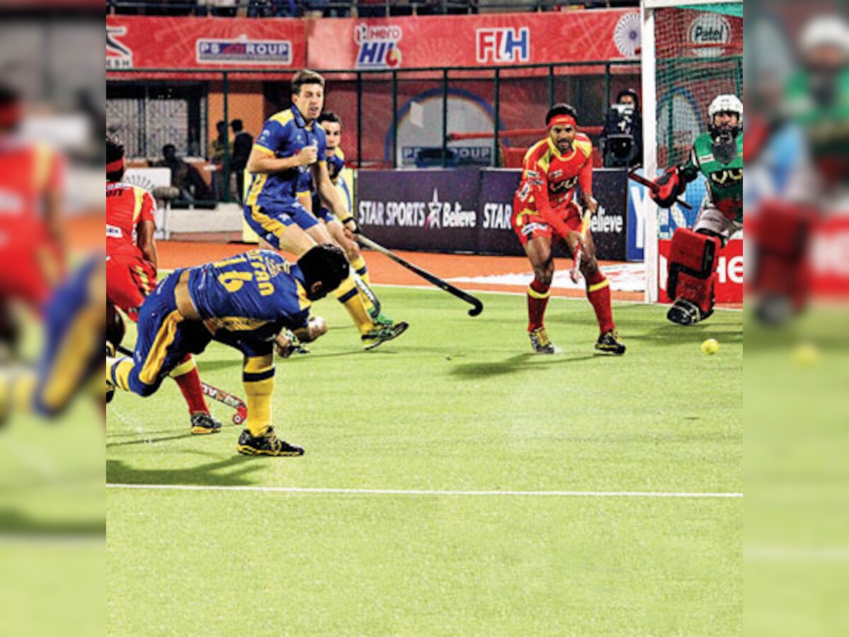 Punjab Warriors rally to beat Ranchi Rhinos