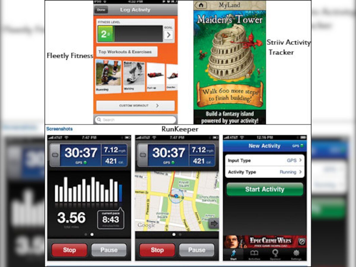 Useful apps for runners