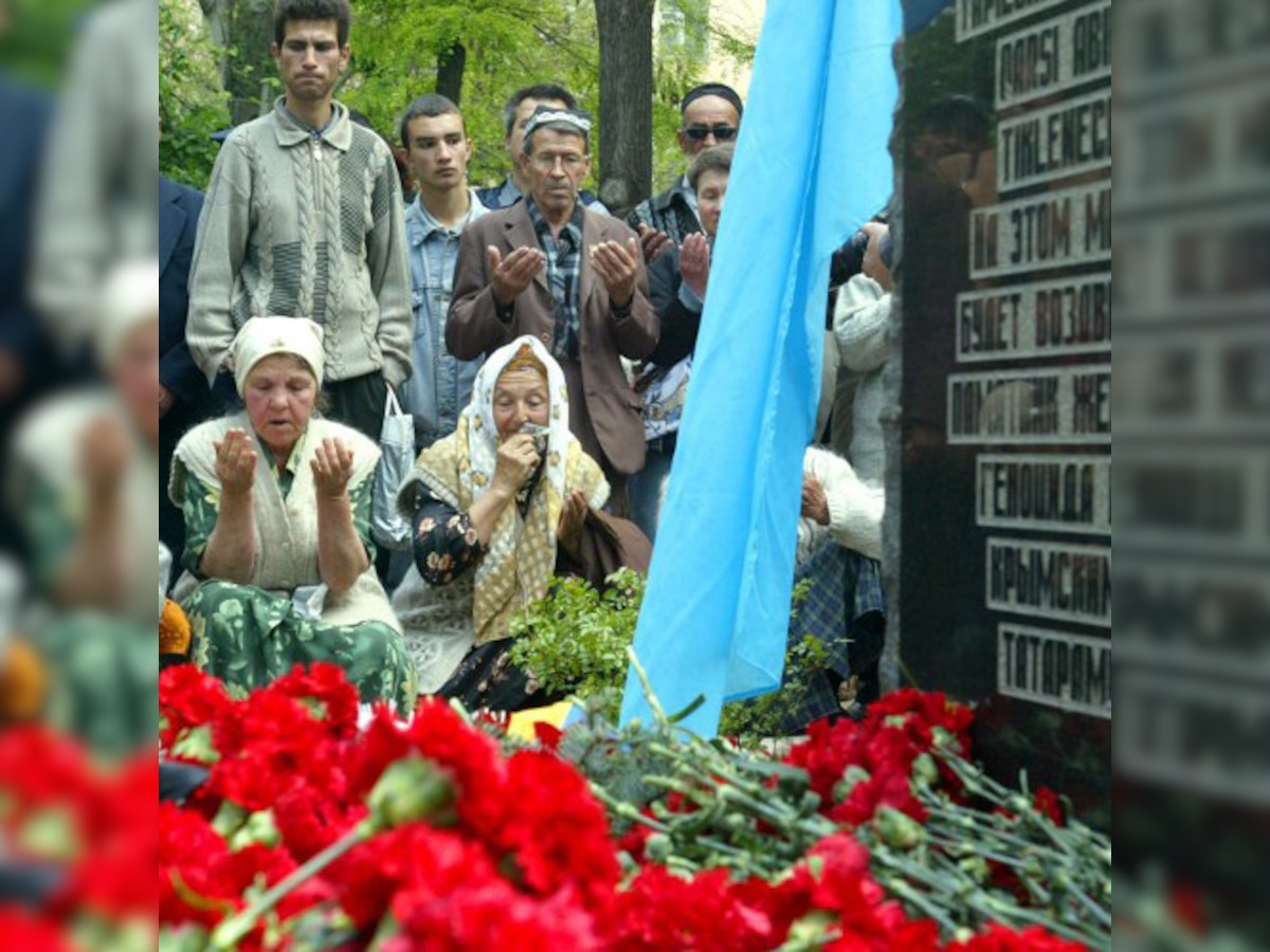 Tatars flee Crimea and Russian forces for western Ukraine