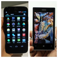 The Budget Smartphone Battle: Moto G vs Nokia Lumia 525