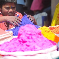 Youngsters promote dry holi via SMS, message boards and notices