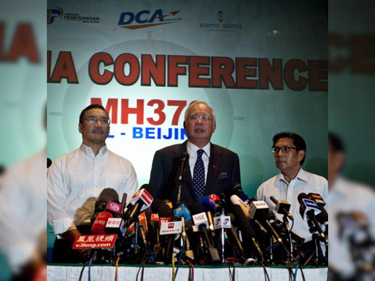 Malaysian PM confirms missing flight MH370 was deliberately led off course