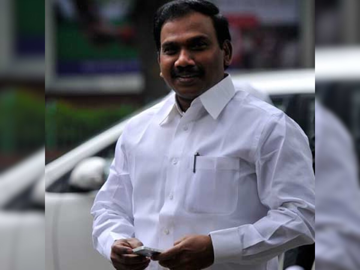 J Jayalalithaa, a tainted leader, has no right to accuse me: A Raja